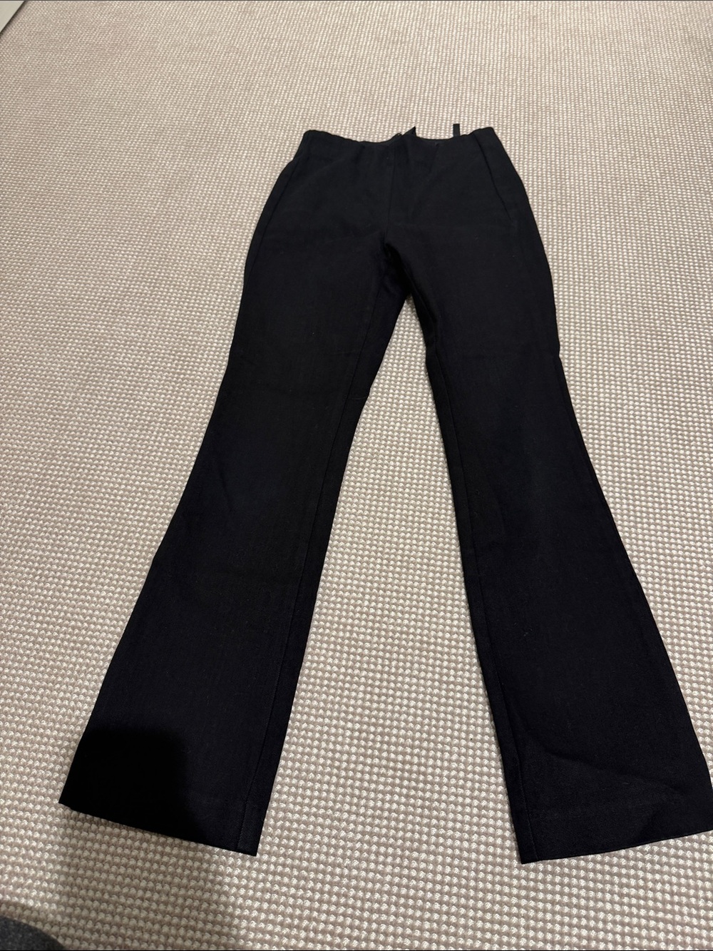 rag & bone Black Straight Leg Pants